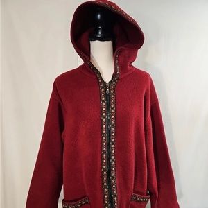 Vintage polartec WOOLRICH fleece gnome coat